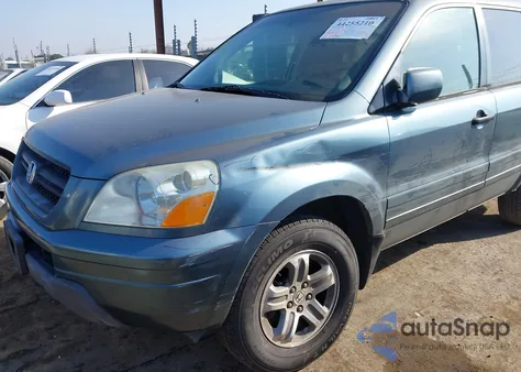 2005 Honda Pilot Ex-L from USA, damaged, VIN 2HKYF18615H531444